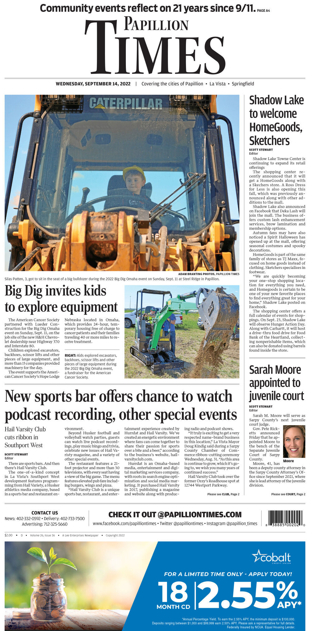 Papillion Times 9/14